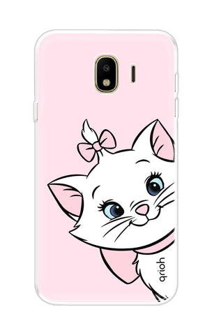 Cute Kitty Samsung J4 Back Cover