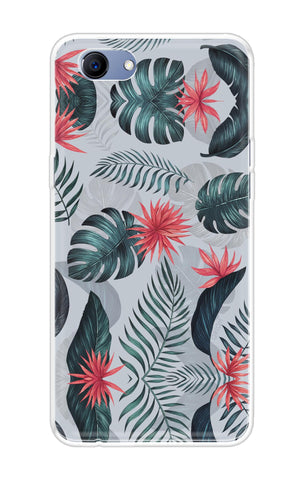 Retro Floral Leaf Oppo Realme 1 Back Cover