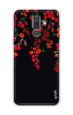 Floral Deco Samsung J8 Back Cover
