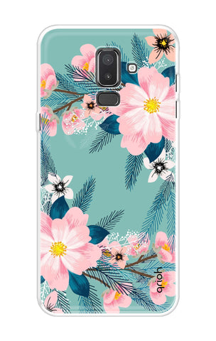 Wild flower Samsung J8 Back Cover