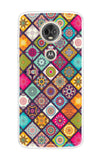 Multicolor Mandala Motorola Moto E5 Plus Back Cover