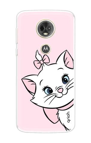 Cute Kitty Motorola Moto E5 Plus Back Cover