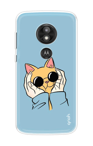 Attitude Cat Motorola Moto E5 Play Back Cover