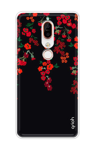 Floral Deco Nokia X6 Back Cover