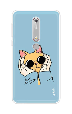 Attitude Cat Nokia 6.1 Back Cover