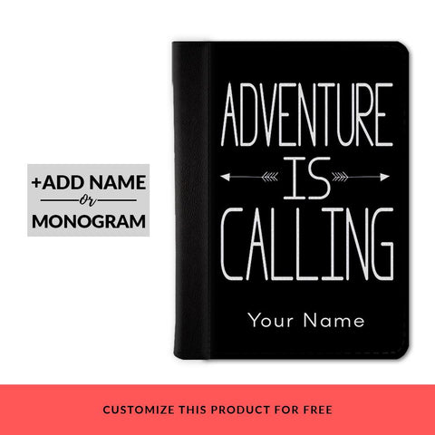 Adventure Is Calling Custom Passport Cover