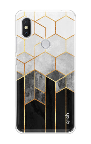 Hexagonal Pattern Xiaomi Redmi Y2 Back Cover