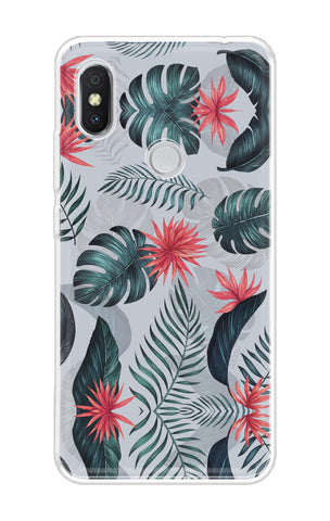 Retro Floral Leaf Xiaomi Redmi Y2 Back Cover