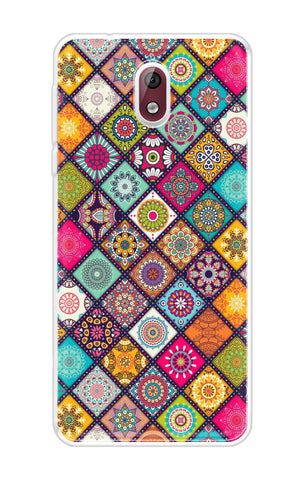 Multicolor Mandala Nokia 3.1 Back Cover