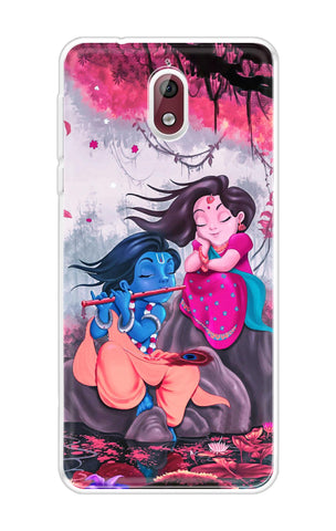 Radha Krishna Art Nokia 3.1 Back Cover