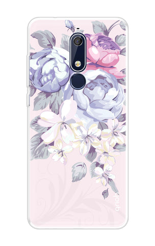 Floral Bunch Nokia 5.1 Back Cover