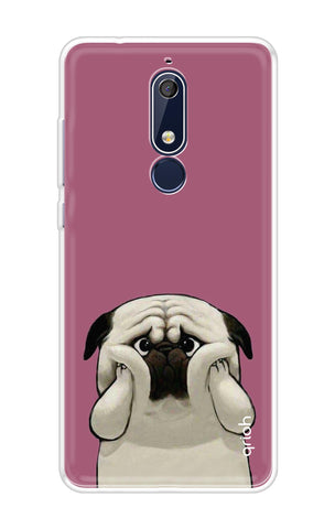 Chubby Dog Nokia 5.1 Back Cover