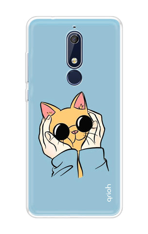 Attitude Cat Nokia 5.1 Back Cover