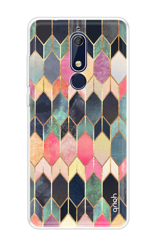 Shimmery Pattern Nokia 5.1 Back Cover
