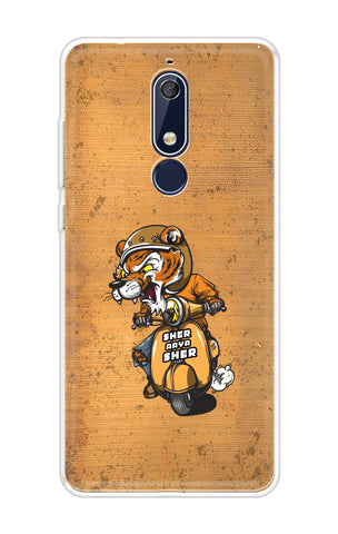 Jungle King Nokia 5.1 Back Cover