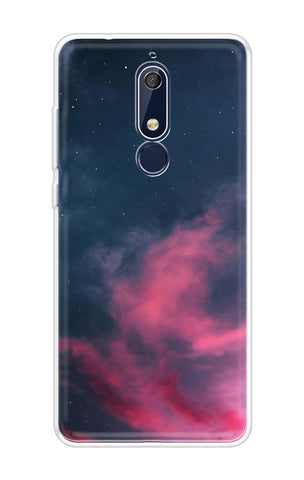 Moon Night Nokia 5.1 Back Cover