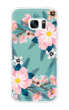 Wild flower Samsung S7 Edge Back Cover