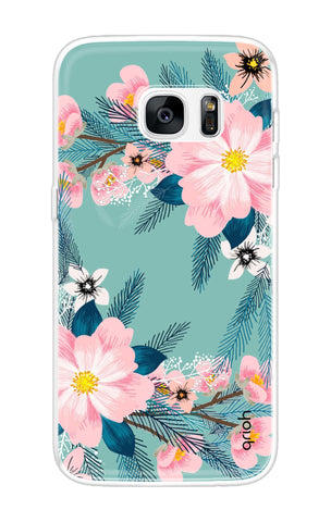 Wild flower Samsung S7 Edge Back Cover