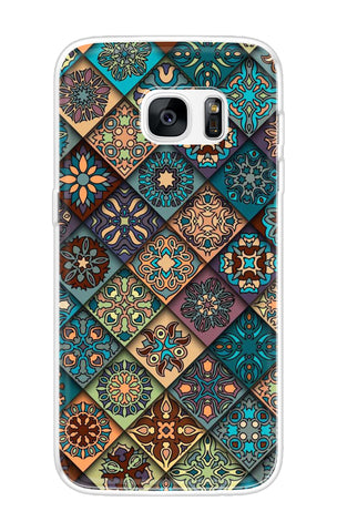 Retro Art Samsung S7 Edge Back Cover