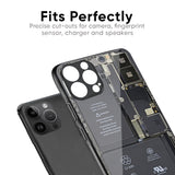 Skeleton Inside Glass Case for iPhone 14 Pro Max