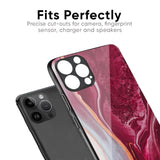 Crimson Ruby Glass Case for iPhone 13 mini