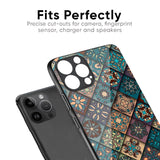 Retro Art Glass Case for iPhone XS