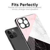 Marble Collage Art Glass Case For iPhone 12 Pro Max