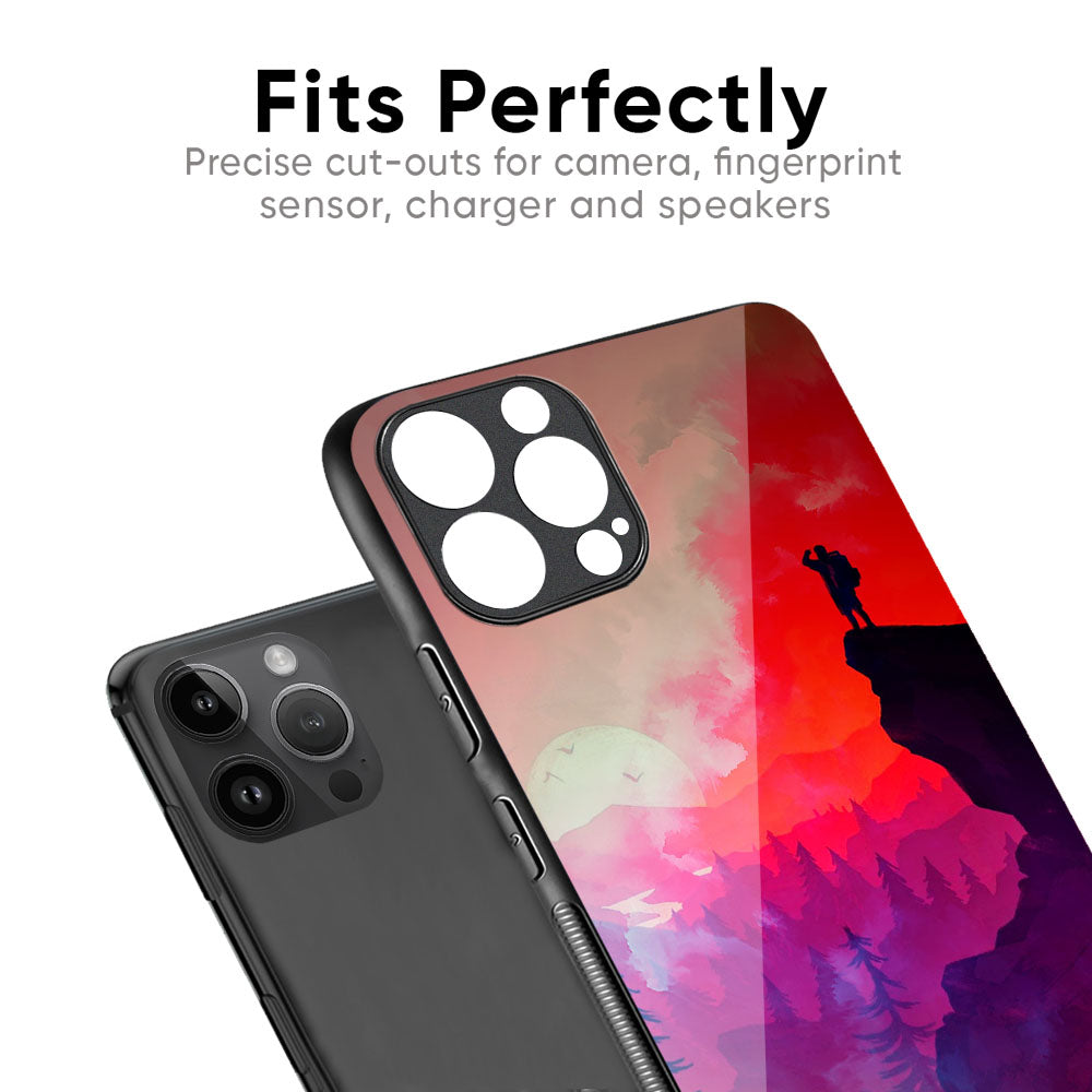 Dream So High Glass Case For iPhone XS Max