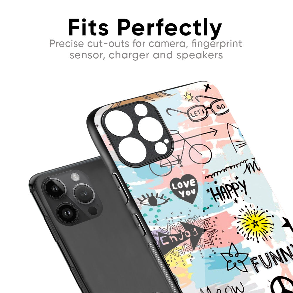 Just For You iPhone Glass Back Cover Flat 35% Off On iPhone
