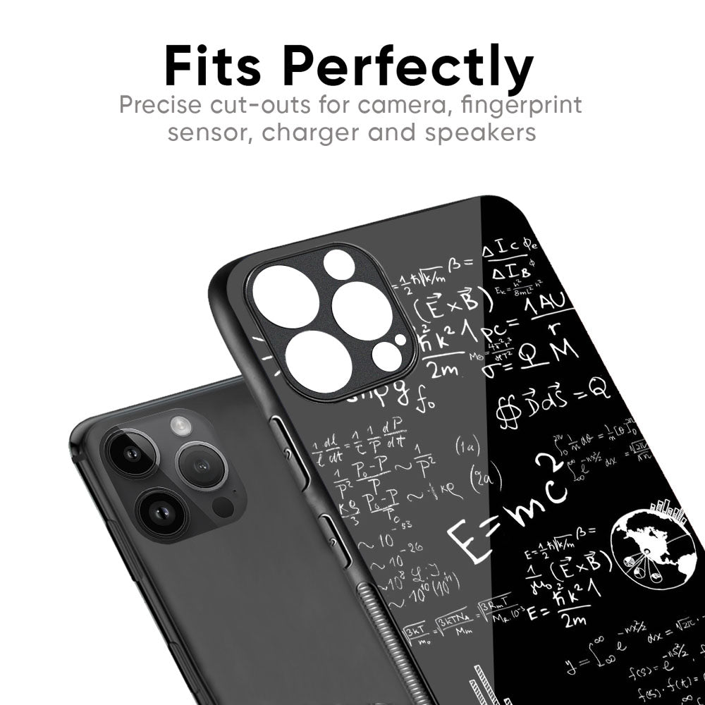 Funny Math Glass Case for iPhone XS Max