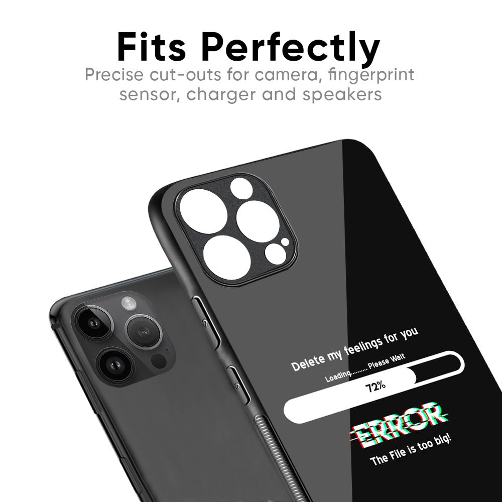 Error Glass Case for iPhone XR
