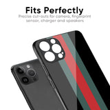 Vertical Stripes Glass Case for iPhone 12 Pro Max