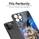 Branded Anime Glass Case for iPhone 15 Pro Max