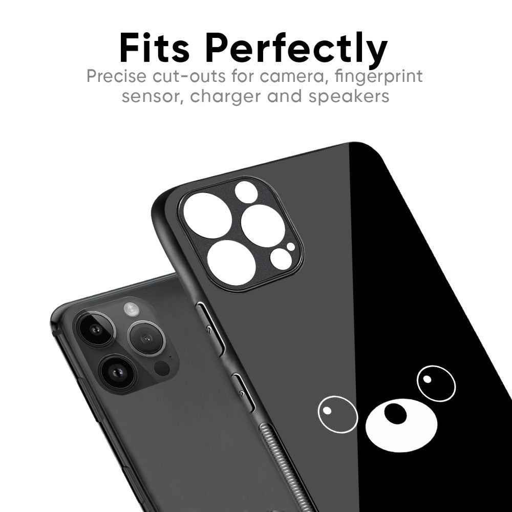 Cute Bear Glass Case for iPhone XS Max