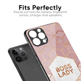 Boss Lady Glass Case for iPhone SE 2020