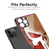 Red Skull Glass Case for iPhone 11