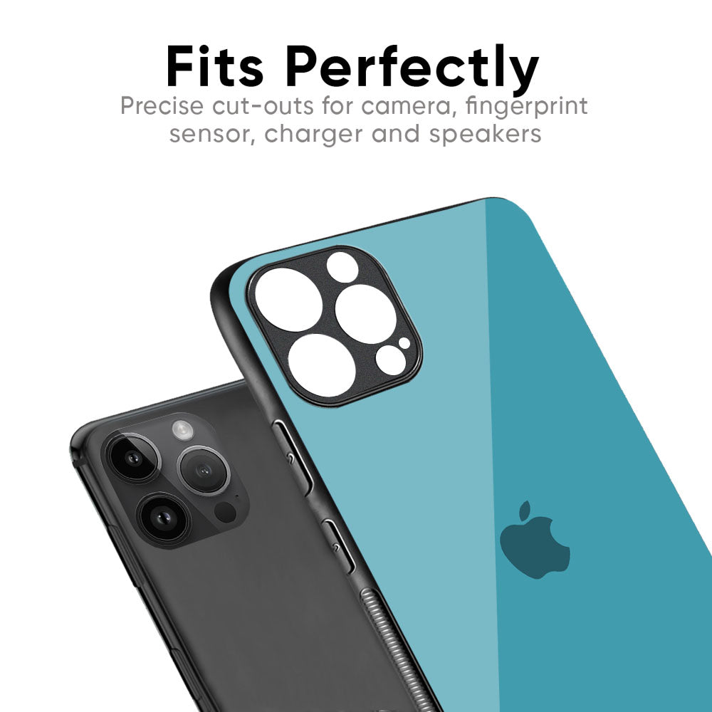 Oceanic Turquiose Glass Case for iPhone 8
