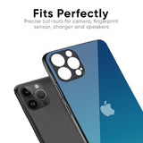 Celestial Blue Glass Case For iPhone 11