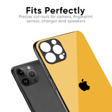 Fluorescent Yellow Glass case for iPhone XS