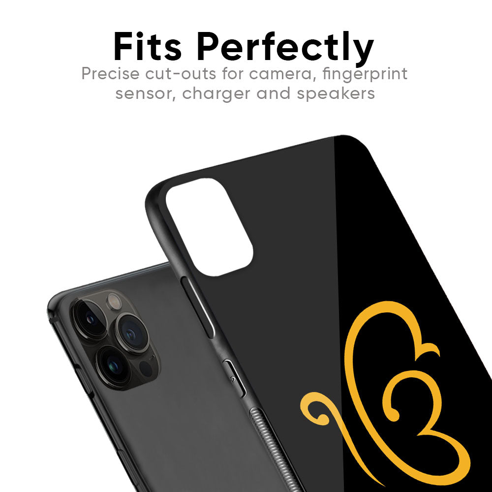Luxury Fashion Initial Glass Case for iPhone 6S