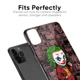 Joker Cartoon Glass Case for iPhone 15 Pro Max