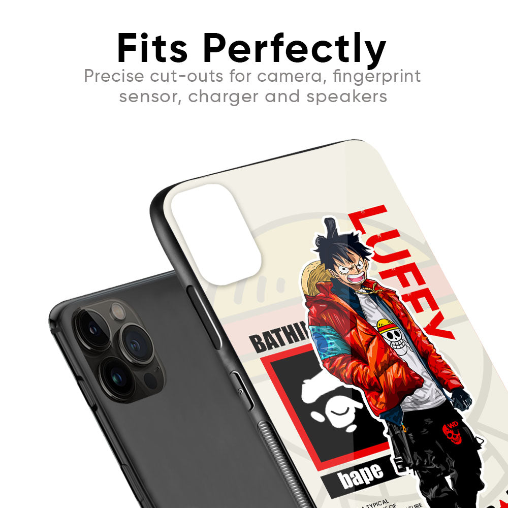 Bape Luffy Glass Case for iPhone 6S