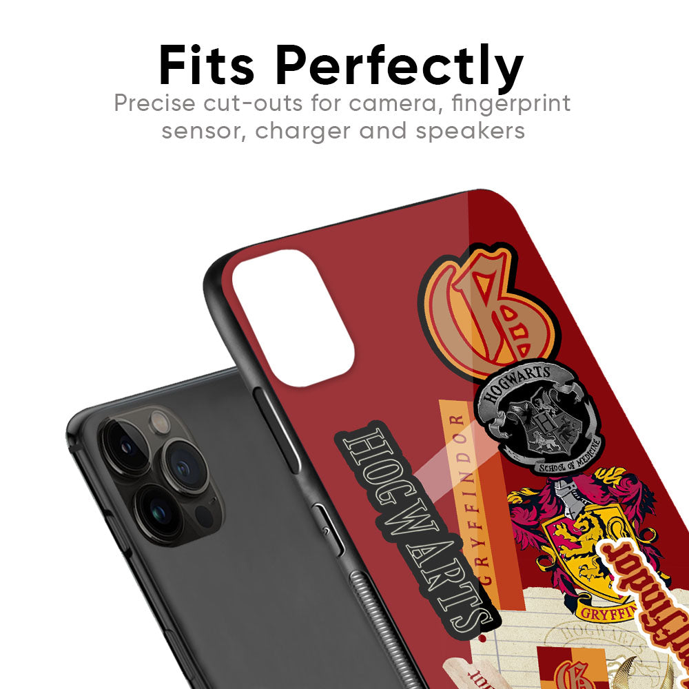 Gryffindor Glass Case for iPhone 6S