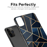 Abstract Tiles Glass case for iPhone 13 Pro Max