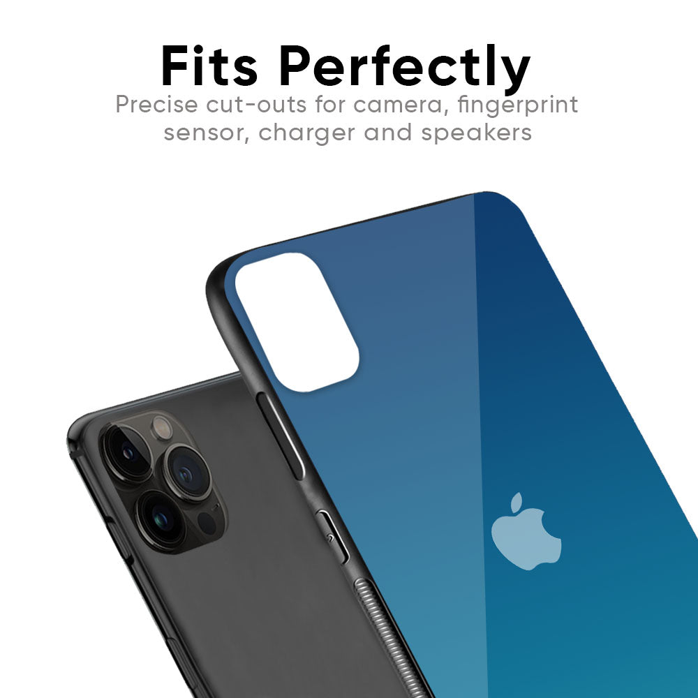 Celestial Blue Glass Case For iPhone 6S