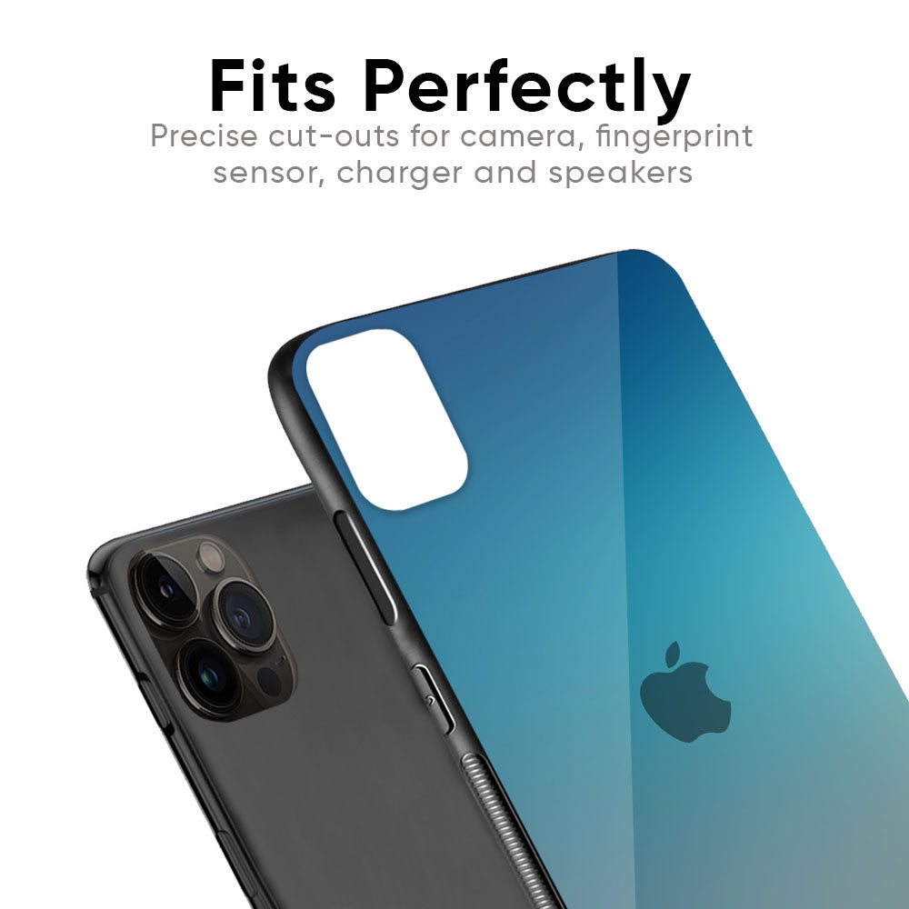 Sea Theme Gradient Glass Case for iPhone 6S