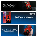 Mighty Superhero Glass Case For Motorola Edge 30