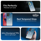 Deep Sea Space Glass Case for Motorola G84 5G