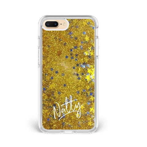 Glitter Name Custom Phone Cover