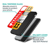 Handle With Care Glass Case for Redmi 12